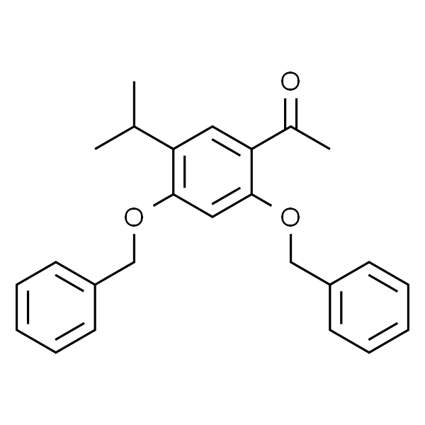 1-(2,4-bis(benzyloxy)-5-isopropylphenyl)ethanone