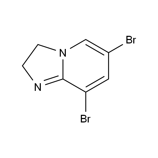 6,8-二溴-2,3-二氢咪唑并[1,2-a]吡啶