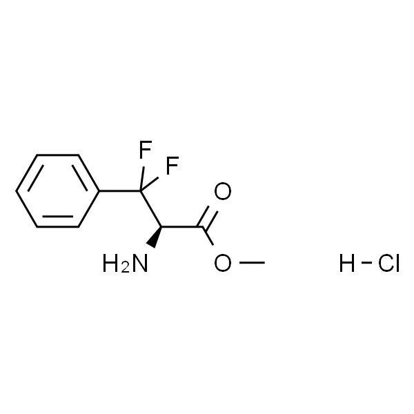 2-氨基-3,3-二氟-3-苯基丙酸甲酯盐酸盐