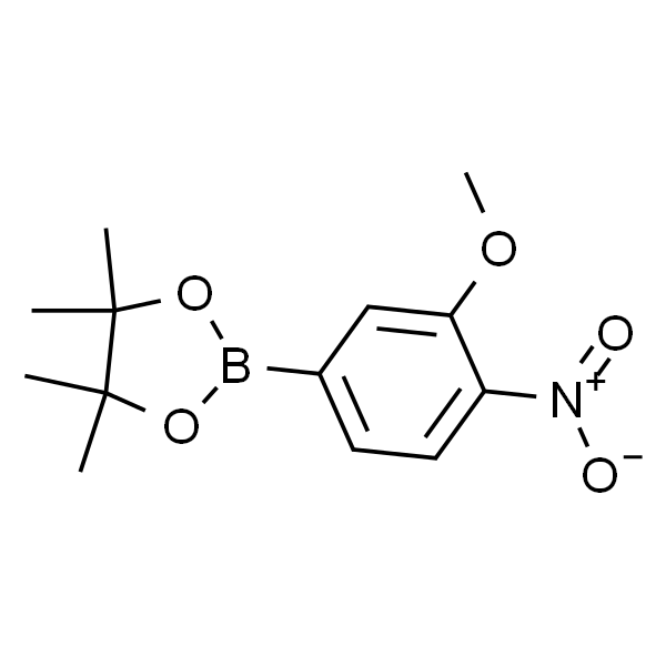 2-(3-甲氧基-4-硝基苯基)-4,4,5,5-四甲基-1,3,2-二氧杂硼杂环戊烷