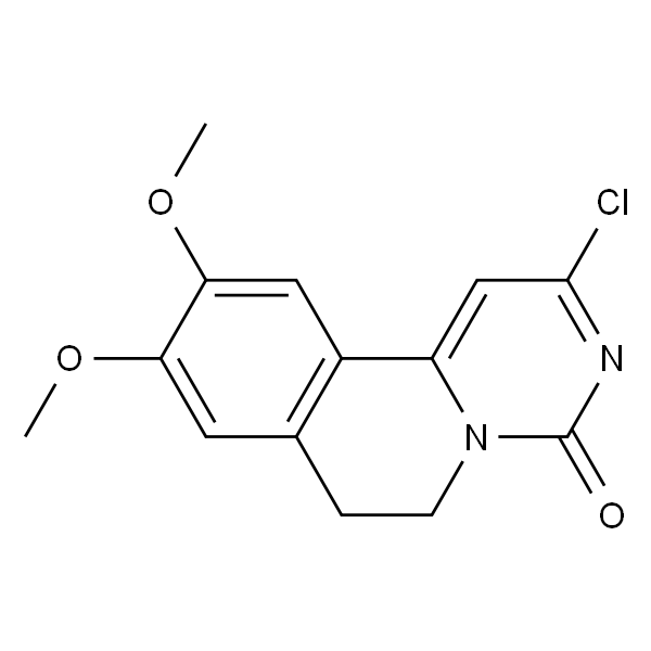 2-氯-6,7-二氢-9,10-二甲氧基-4H-嘧啶[6,1-a]异喹啉-4-酮