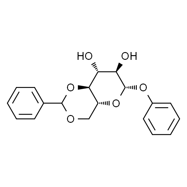 (-)-(4,6-O-亚苄基)苯基-β-D-吡喃葡萄糖苷