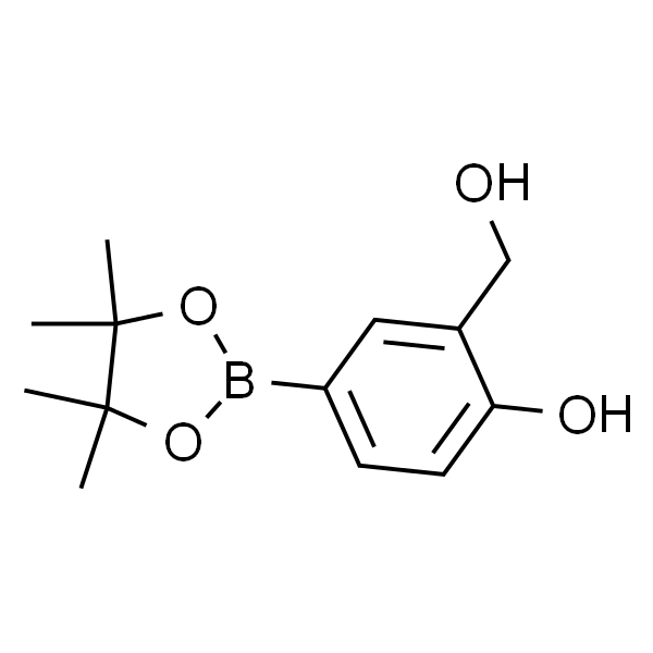 2-(羟甲基)-4-(4,4,5,5-四甲基-1,3,2-二氧杂硼杂环戊烷-2-基)苯酚