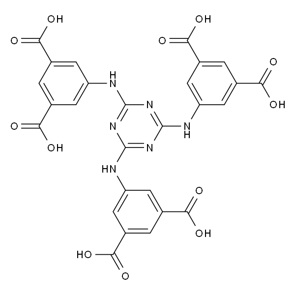 5,5'',5''''-((1,3,5-三嗪-2,4,6-三基)三(氮杂二基))三间苯二甲酸