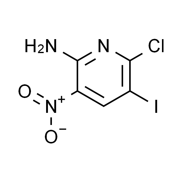 6-氯-5-碘-3-硝基吡啶-2-胺