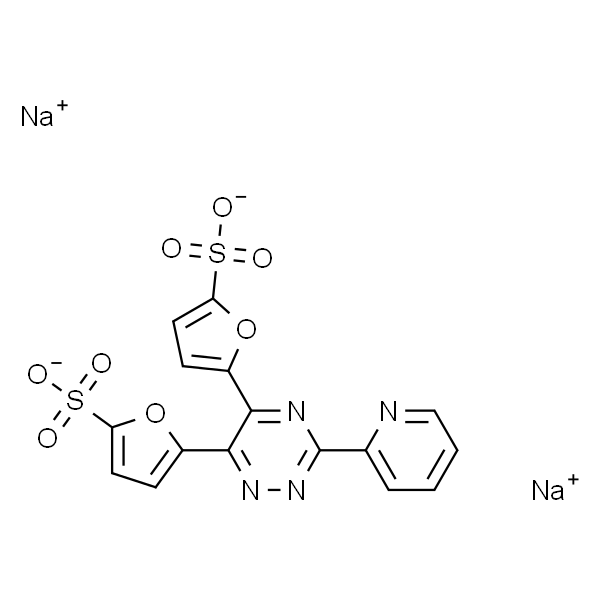 3-(2-吡啶基)-5,6-二(2-呋喃基)-1,2,4-三嗪-5′,5′′-二磺酸 二钠盐