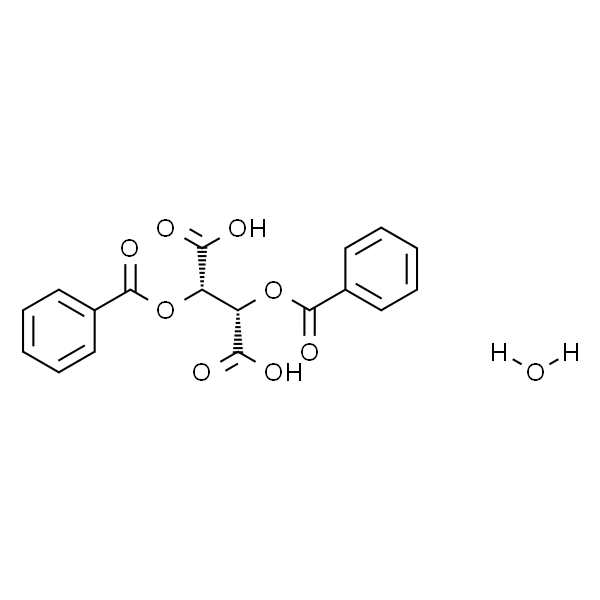 (+)-二苯甲酰-D-酒石酸 一水合物