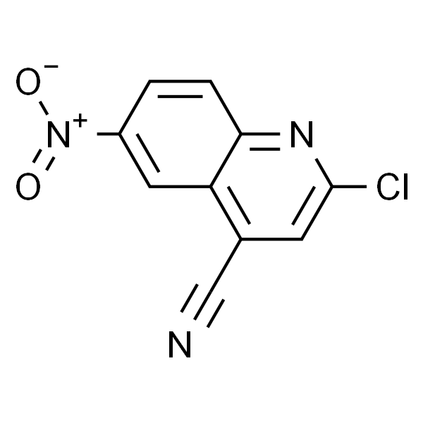 2-氯-6-硝基喹啉-4-甲腈