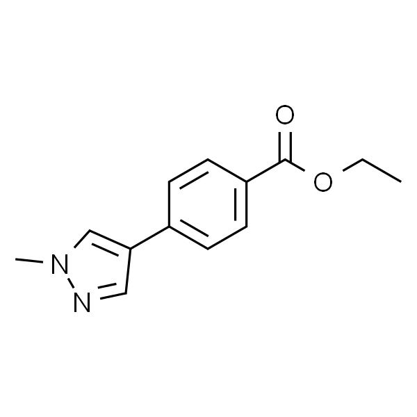 4-(1-甲基-1H-吡唑-4-基)苯甲酸乙酯