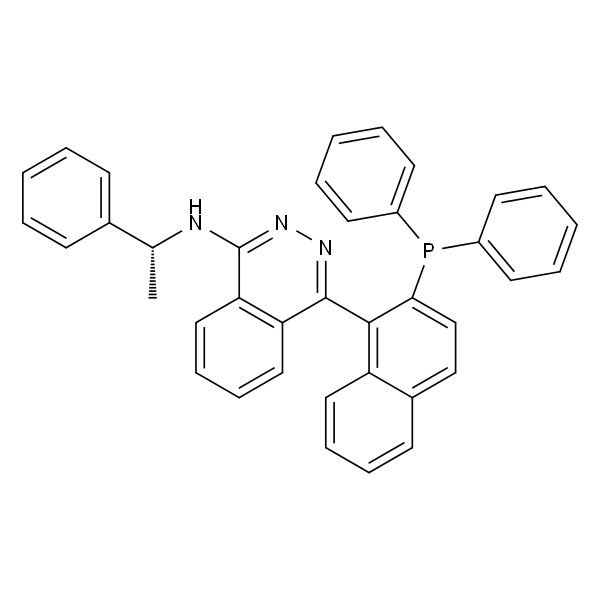 (S)-(-)-4-[2-(二苯基膦)-1-萘]-N-[(R)-1-苯乙基]-1-二氮杂萘胺