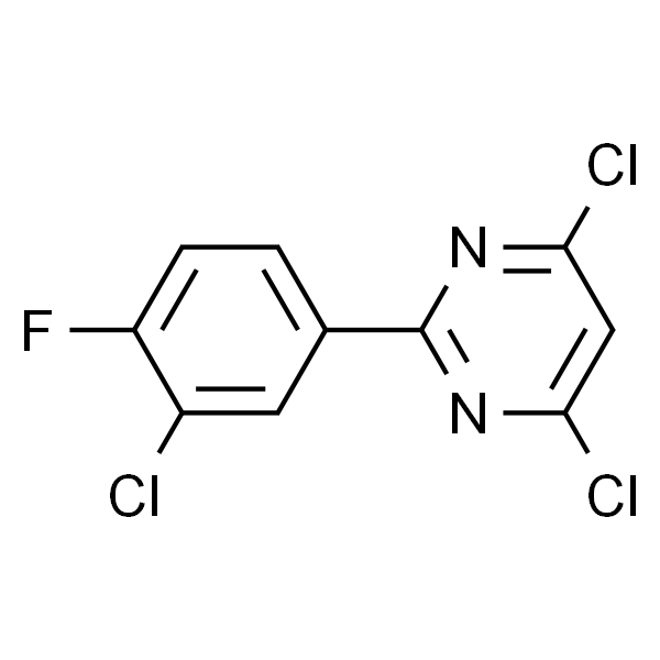 4,6-二氯-2-(3-氯-4-氟苯基)嘧啶