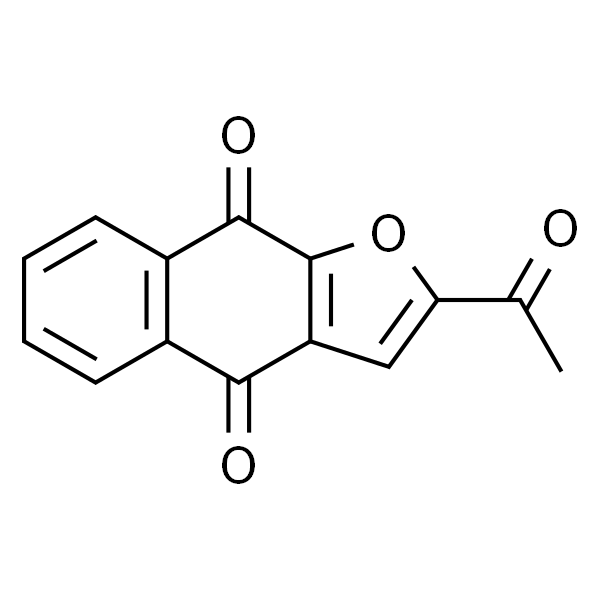 2-乙酰基呋喃并-1,4-萘醌