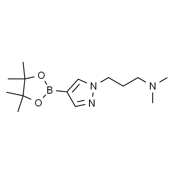 N,N-二甲基-4-(4,4,5,5-四甲基-1,3,2-二噁硼烷-2-基)-1H-吡唑-1-丙胺