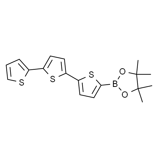 2-([2,2':5',2''-三联噻吩]-5-基)-4,4,5,5-四甲基-1,3,2-二氧硼杂环戊烷