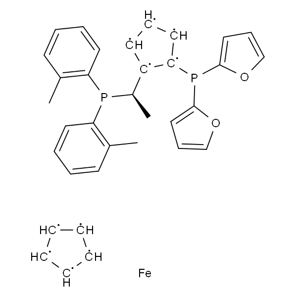 (R)-1-{(S)-2-[二(2-呋喃基)膦基]二茂铁基}乙基双(2-甲苯基)膦
