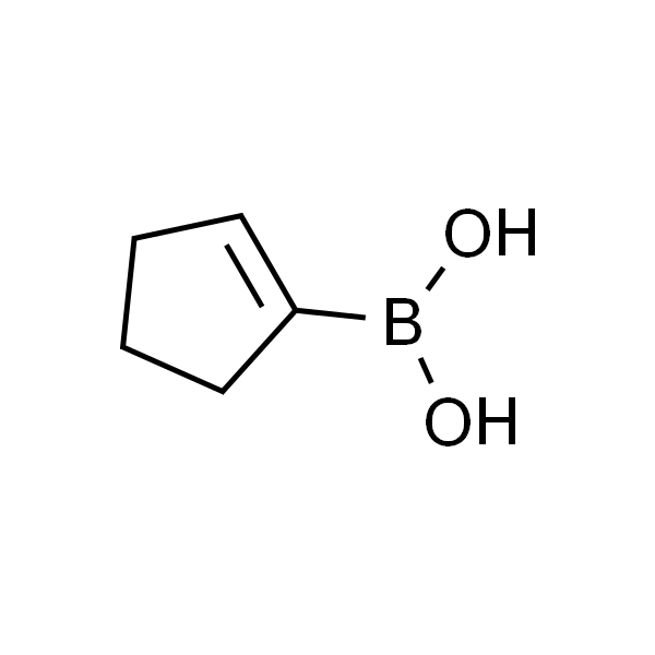 1-环戊烯基硼酸 (含不定量的酸酐)