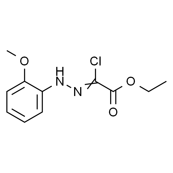Ethyl (2Z)-2-chloro-2-[2-(2-methoxyphenyl)hydrazin-1-ylidene]acetate