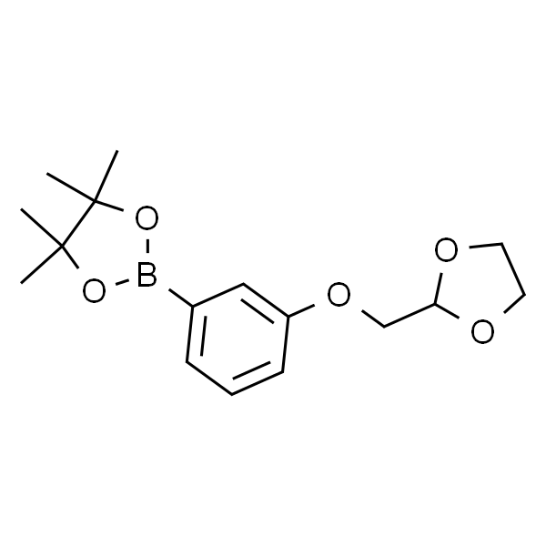 2-(3-((1,3-二氧戊环-2-基)甲氧基)苯基)-4,4,5,5-四甲基-1,3,2-二氧杂硼烷