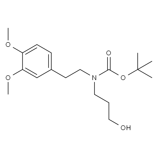 3-[Boc(3,4-二甲氧基苯乙基)氨基]-1-丙醇
