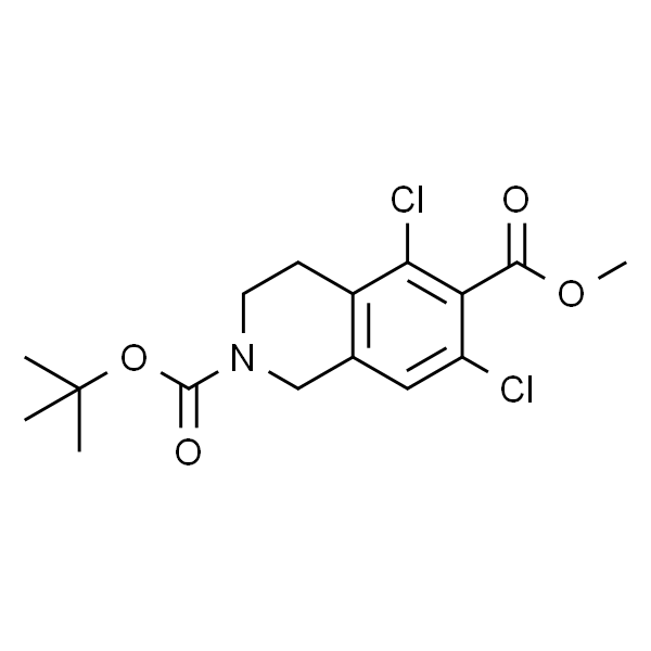 2-Boc-5,7-二氯-1,2,3,4-四氢异喹啉-6-甲酸甲酯