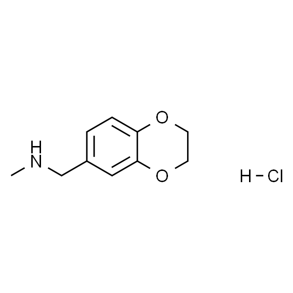 N-（2,3-二氢-1,4-苯并二恶英-6-基甲基）-N-甲胺，盐酸
