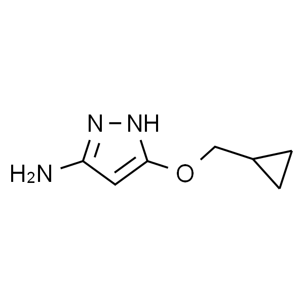 5-(环丙基甲氧基)-1H-吡唑-3-胺