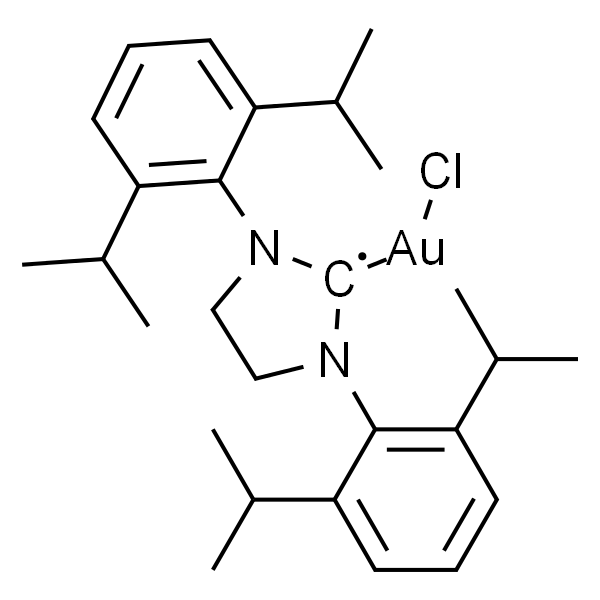 氯{1,3-双[2,6-二异丙基苯基]-4,5-二氢咪唑-2-亚基}金(I)