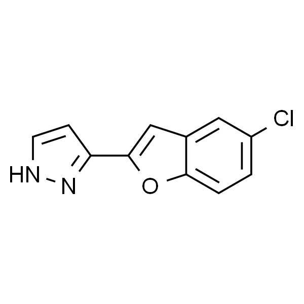 3-(5-氯苯并呋喃-2-基)-1H-吡唑