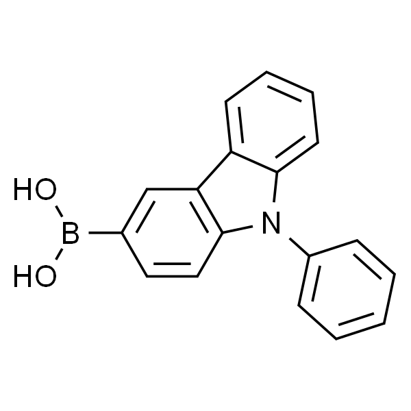 9-苯基咔唑-3-硼酸 (含不定量的酸酐)