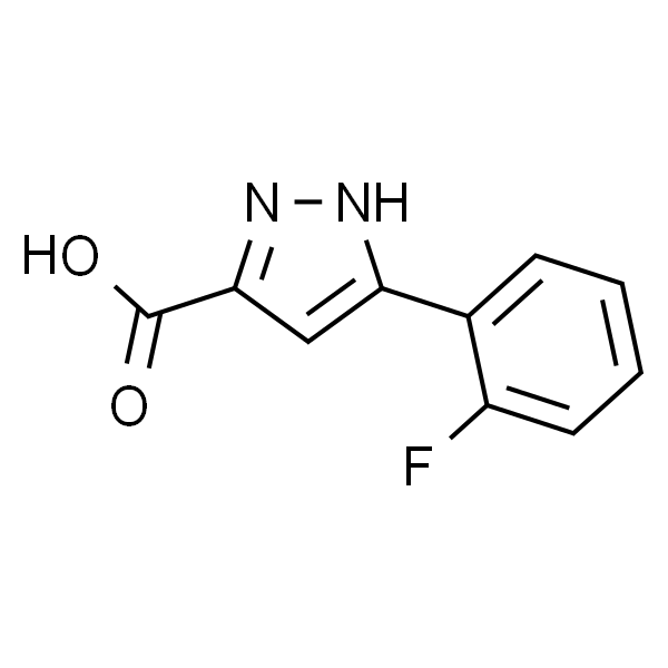 3-(2-氟苯基)-1H-吡唑-5-羧酸