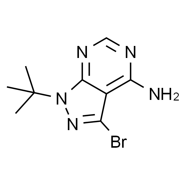 3-溴-1-(叔丁基)-1H-吡唑并[3,4-d]嘧啶-4-胺
