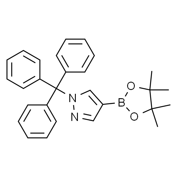 4-(4,4,5,5-四甲基-1,3,2-二氧杂硼烷-2-基)-1-三苯甲基-1H-吡唑