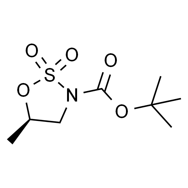 (R)-5-甲基-1,2,3-氧杂噻唑烷-3-羧酸叔丁酯 2,2-二氧化物