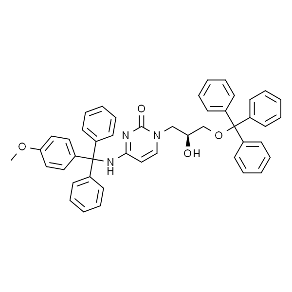 (S)-1-(2-hydroxy-3-(trityloxy)propyl)-4-(((4-methoxyphenyl)diphenylmethyl)amino)pyrimidin-2(1H)-one