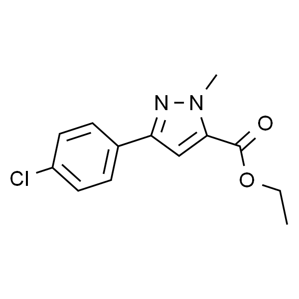 3-(4-氯苯基)-1-甲基-1H-吡唑-3-羧酸乙酯