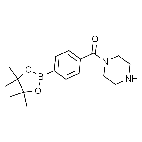 4-(哌嗪-1-羰基)苯硼酸频哪醇酯