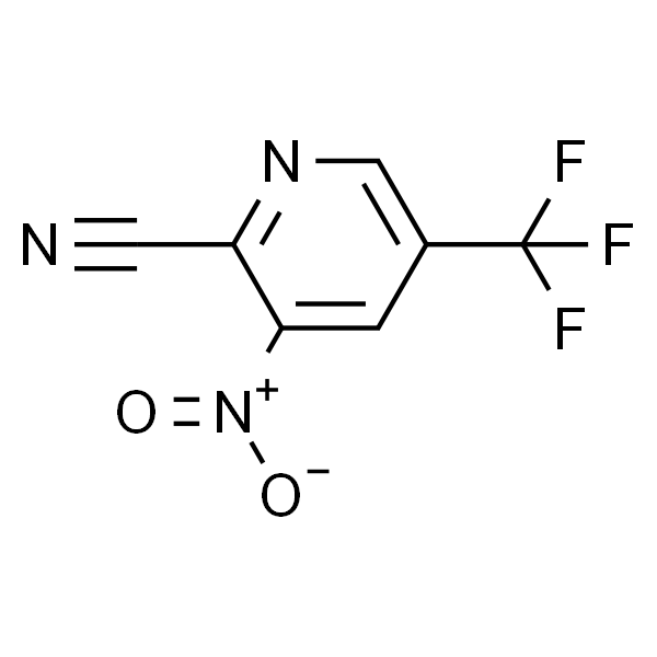 3-nitro-5-(trifluoromethyl)picolinonitrile