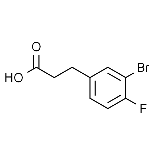 3-(3-溴-4-氟苯基)丙酸