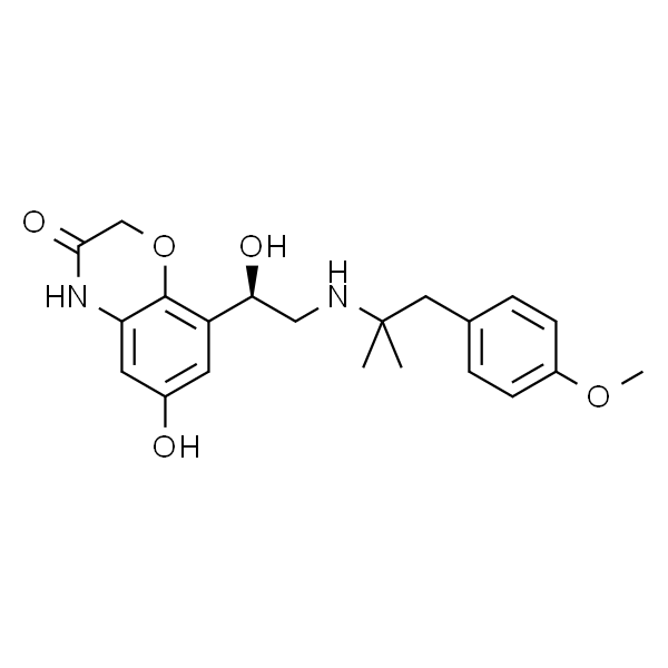 6-羟基-8-[(1R)-1-羟基-2-[[2-(4-甲氧基苯基)-1,1-二甲基乙基]氨基]乙基]-2H-1,4-苯并恶嗪-3(4H)-酮