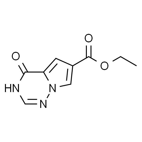 ethyl 4-hydroxypyrrolo[1,2-f][1,2,4]triazine-6-carboxylate