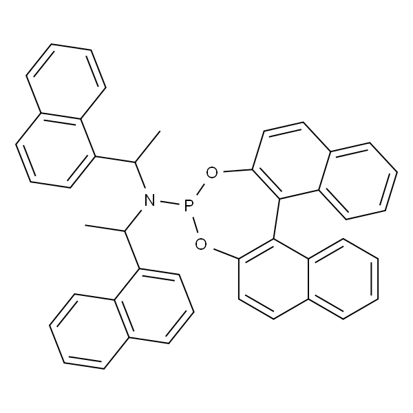 (11bR)-N,N-双[(1S)-1-(1-萘基)乙基]二萘并[2,1-d:1'',2''-f][1,3,2]二氧杂磷-4-胺
