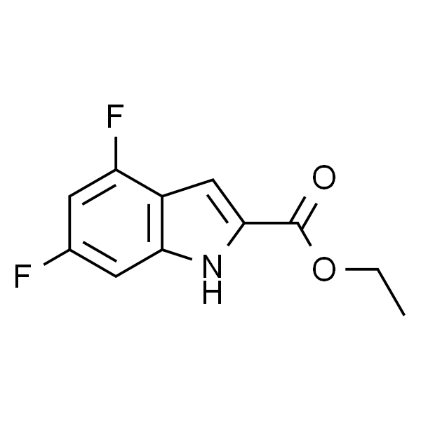 3-(4,6-二氟-1H-吲哚-2-基)丙酸酯