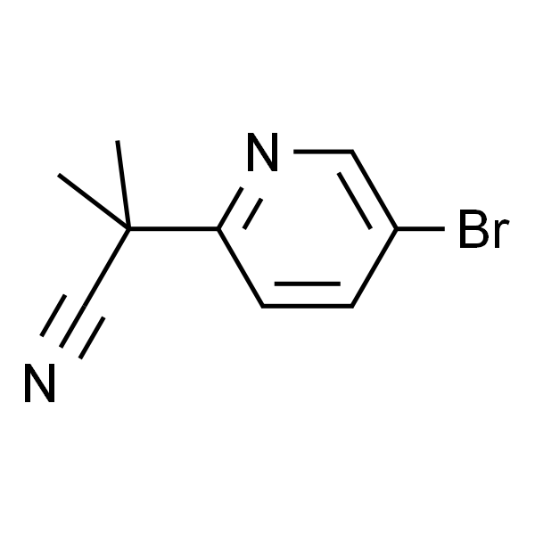 2-(5-溴吡啶-2-基）2-甲基丙腈
