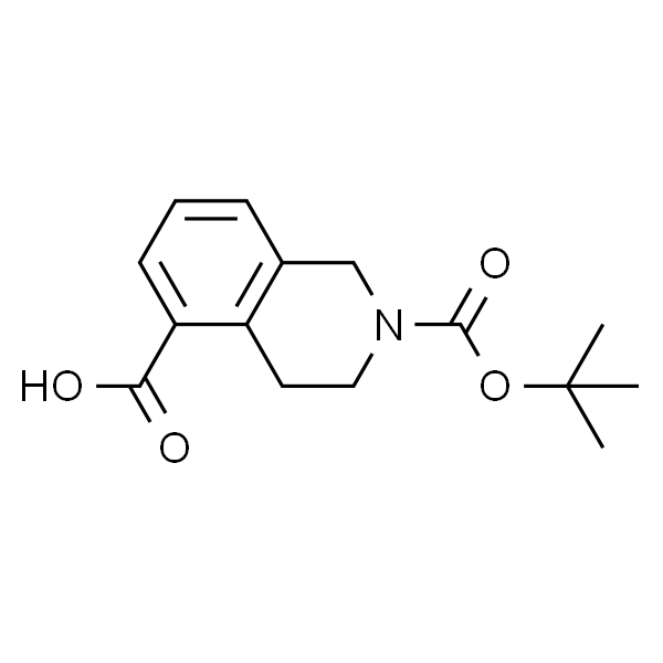 2-(叔丁氧羰基)-1,2,3,4-四氢异喹啉-5-羧酸