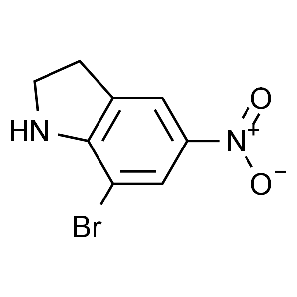 7-溴-5-硝基二氢吲哚