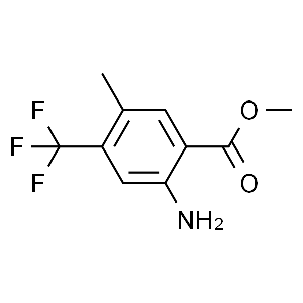 甲基2-氨基-5-甲基-4-(三氟甲基)苯甲酸酯