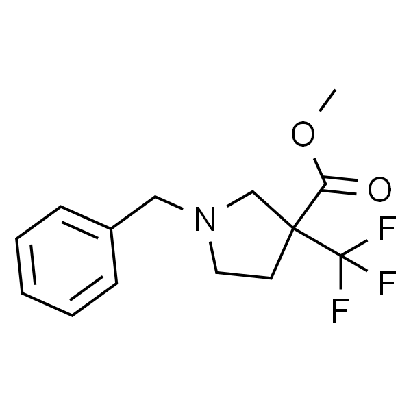 1-苄基-3-(三氟甲基)吡咯烷-3-羧酸甲酯