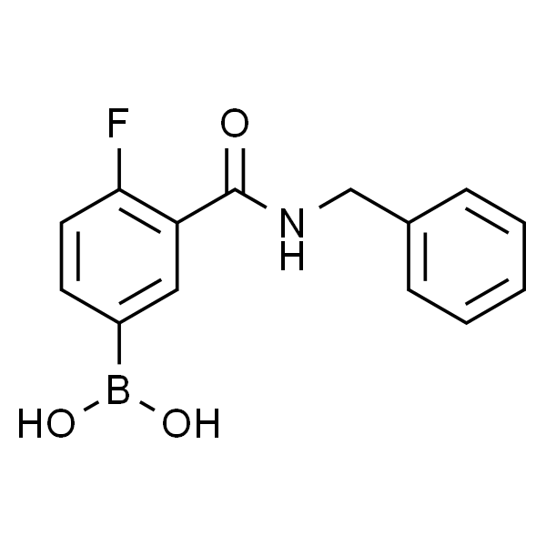 [3-(benzylcarbamoyl)-4-fluoro-phenyl]boronic acid