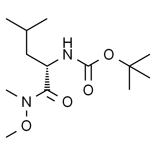 N-(叔丁氧基羰基)-L-亮氨酸N-甲氧基-N-甲基酰胺