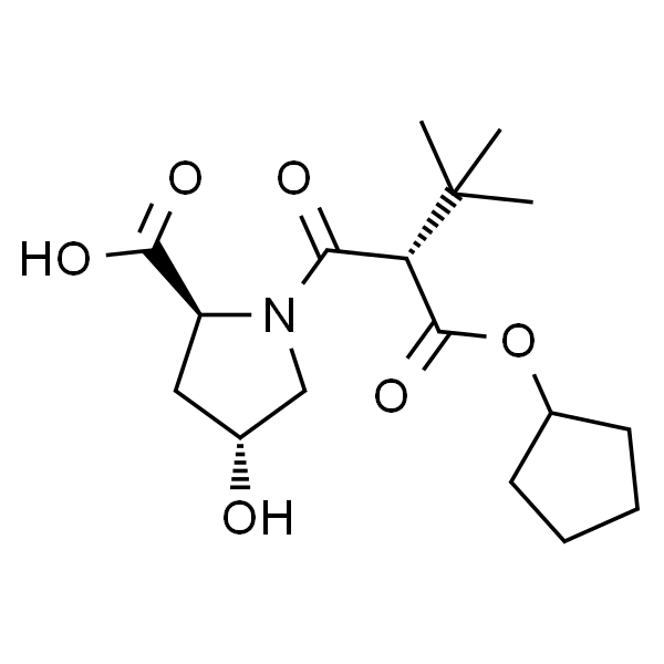 (2S,4R)-1-((S)-2-(环戊氧羰基))-3,3-二甲基丁酰基)-4-羟基吡咯烷-2-羧酸